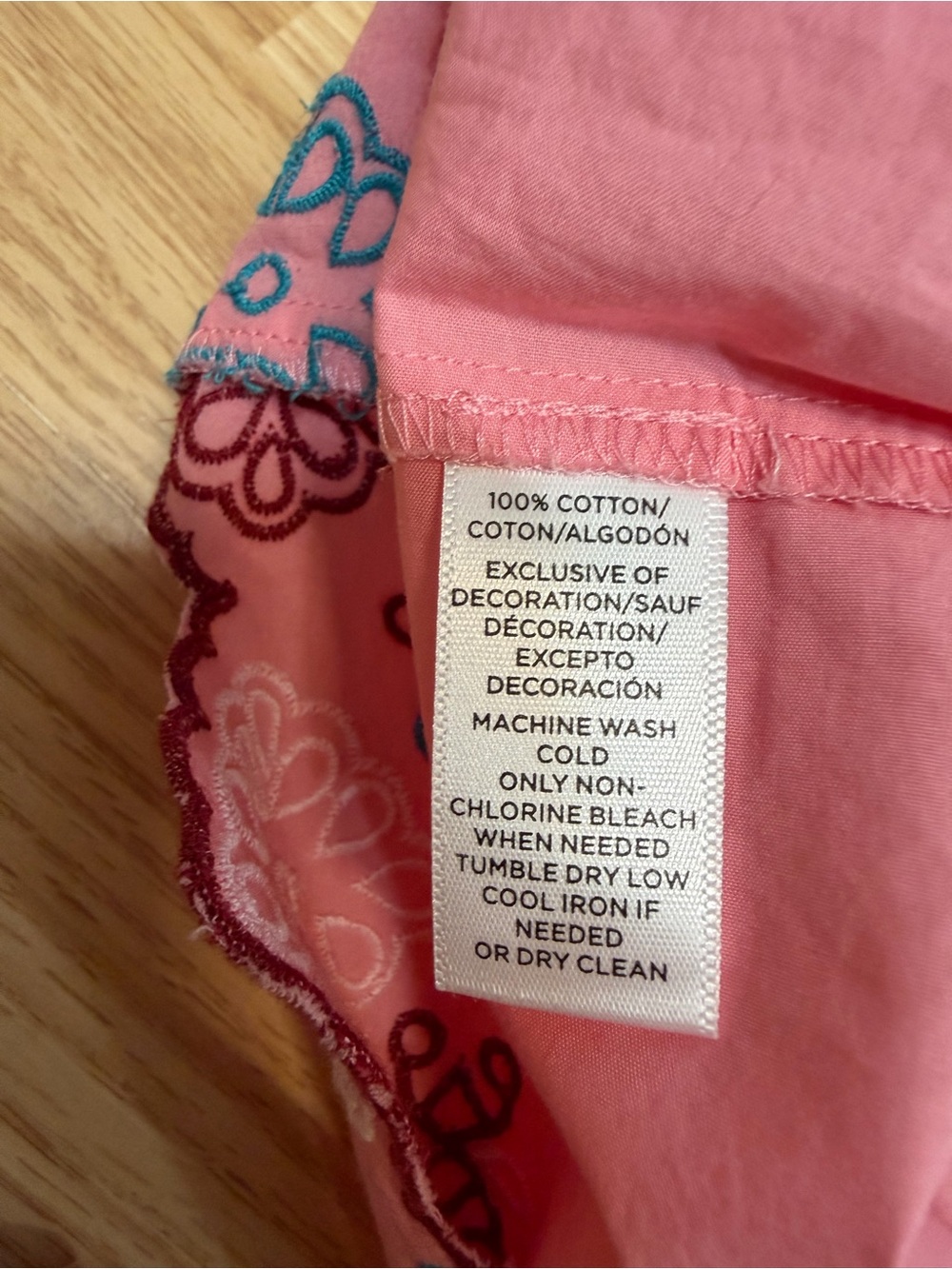 LOFT XS Pink Embroidered Cold Shoulder Top NWT - Picture 8 of 9